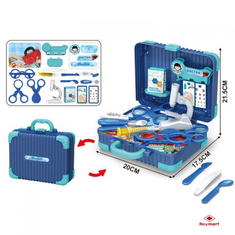 MALETITA 2 EN 1 18 PIEZAS DOCTOR