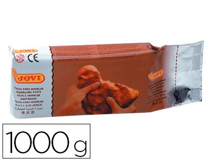 PASTA PARA MODELAR 1000 GRS.TERRACOTA