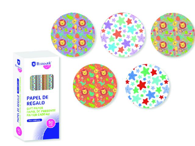PAPEL REGALO  2X70 INFANTIL