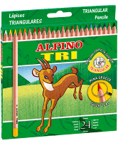 PINTURAS ALPINO TRI, CAJA 24U.