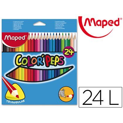 PINTURA MAPED TRIANG. 24 COL.