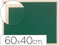 PIZARRA VERDE MARCO MADERA 40X60