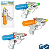 PISTOLA DE AGUA3 COLORES 18 CM