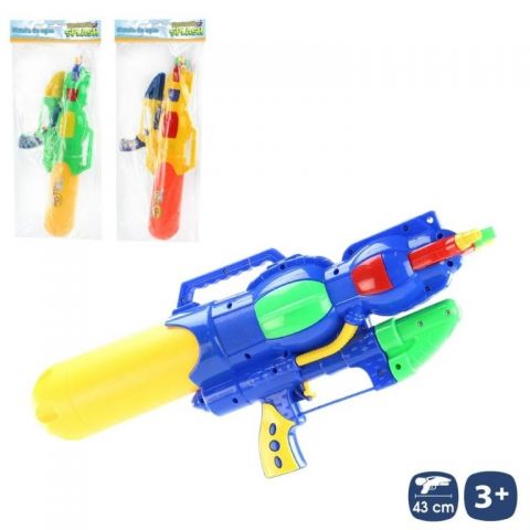 PISTOLA DE AGUA CON CEBADOR 43 CM