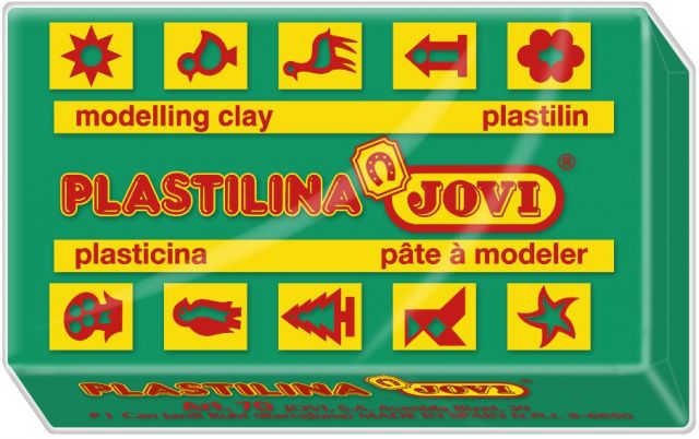 PLASTILINA JOVI Nº 70  VERDE OSCURO