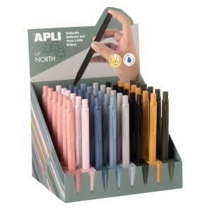 BOLIGRAFOS METALICOS UP NORTH ,EXP 48 UNIDADES