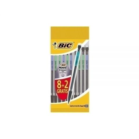 PORTAMINAS BIC MATIC CLASSIC POUCH 8+2