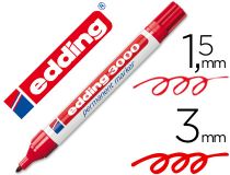 ROTULADOR EDDING 3000 ROJO