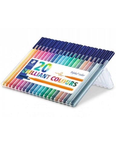 ROTULADOR STD. TRIPLUS COLOR 20 COL.