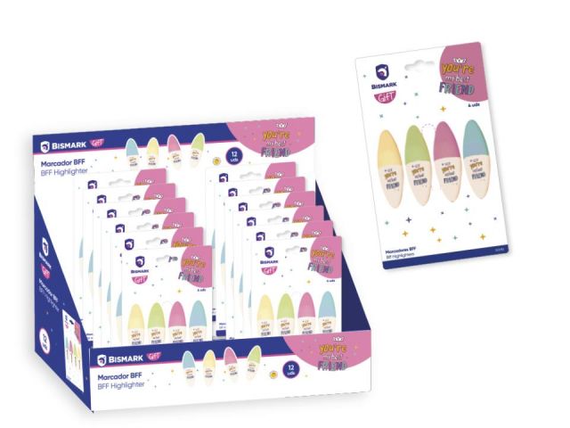 BLISTER 4 ROT, MINI FLUERESCENTES