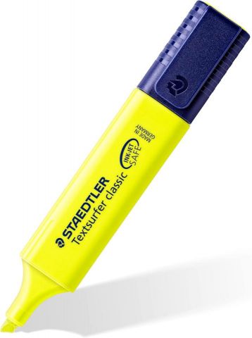 ROTULADOR TEXTSURFER 364 FLUOR AMARILLO