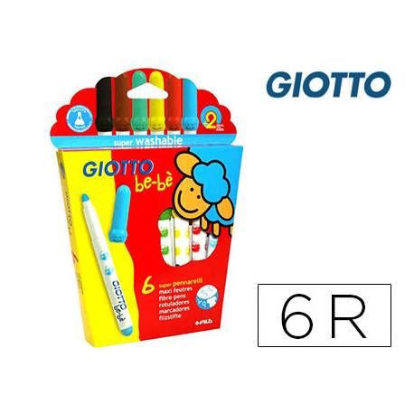 ROTULADOR SUPER GIOTTO BEBE , EST. 6U.