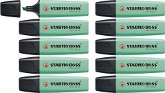 ROTULADOR STABILO BOSS PASTEL MENTA
