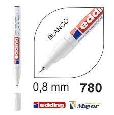 ROTULADOR EDDING 780 BLANCO