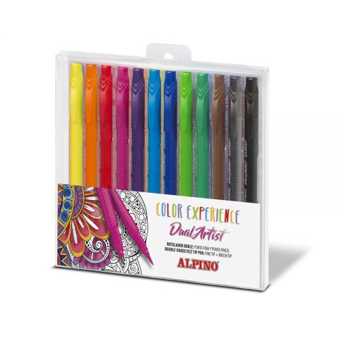ROTULADORES ALPINO DUAL COL,EXPERIENCE 12 COLOR,