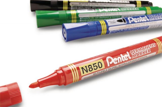 ROTULADOR MARC PENTEL N850 ROJO