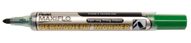 ROTULADOR PENMANENTE PENTEL NLF-50 VERDE