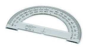 SEMICIRCULO PLASTICO 15CM. 216-50