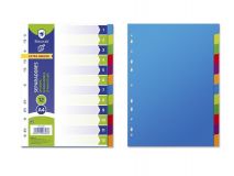 SEPARADORES RIGIDOS A4 12 PESTAÑAS