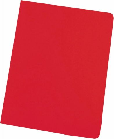 SUBCARPETA A4 180 GRS PASTEL ROJO, PAQ 50