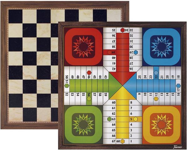 TABLERO PARCHIS/AJEDREZ 40X40