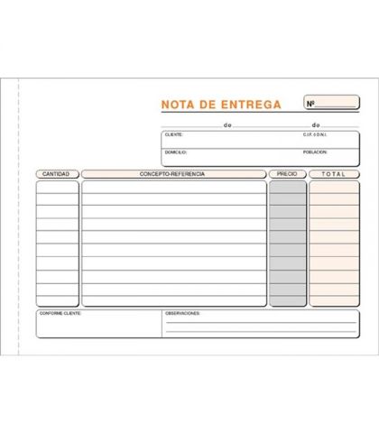 TALONARIO ENTREGAS 4º AP. TRIP. AUTOC.