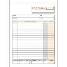 TALONARIO FACTURA 4º NAT.TRIP.AUTOC.