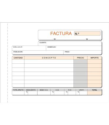 TALONARIO FACTURA 8º AP. DUPLIC. AUTOC.