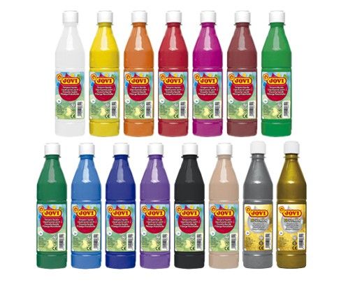 TEMPERA LIQUIDA JOVI 500 M.L. COL.SURTIDOS