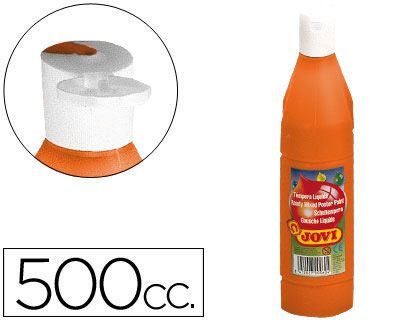 TEMPERA LIQUIDA JOVI 500 M.L. COL. NARANJA