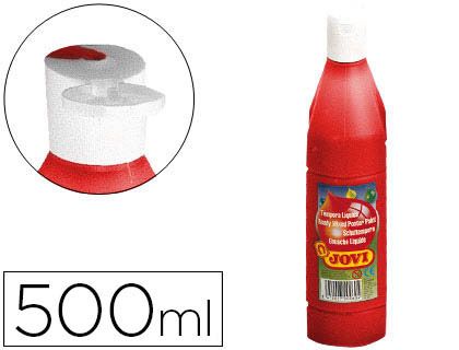 TEMPERA LIQUIDA JOVI 500 M.L. COL. BERMELLON