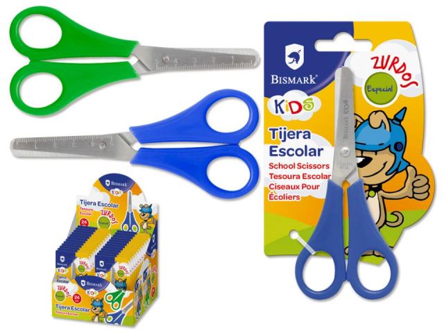TIJERA ESCOLAR ZURDOS