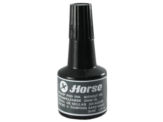 TINTA SELLAR HORSE NEGRA, FRASCO 30 ML