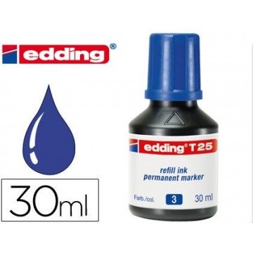 TINTA EDDING T-25 AZUL, FRASCO