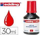 TINTA EDDING T-25 ROJO, FRASCO
